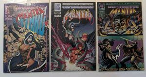 Ultraverse Mantra Comic Book Lot 6, 7 and 9 Malibu Comics Vintage